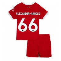 Dětský Fotbalový dres Liverpool Alexander-Arnold #66 2023-24 Domácí Krátký Rukáv (+ trenýrky)